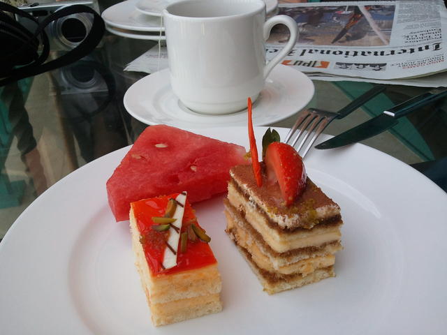 complimentary afternoon tea